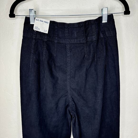 NWOT We The Free People Jayde High Rise Cord Flare Leg Beluga Jeans Pants 28 - Picture 9 of 15
